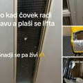 Dostavljač ima fobiju od lifta, pa uradio ovo: Evo kako se snašao i isporučio dostavu! (video)