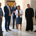 Pokrajinska vlada pomaže obnovu hrama Svetog Save u Tivtu: Maja Gojković u radnoj poseti crnogorskoj opštini