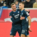 Хофенхајм победио ХСВ у Бундеслиги, Ајнтрахт бољи од Аугсбурга