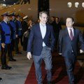 FOTO Grčki premijer Micotakis stigao u Beograd: Na Aerodromu ga dočekao Ivica Dačić