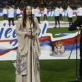 "Oj, Kosovo!" Danica Crnogorčević oduševila sve pre početka meča Crvene zvezde i ruskog Zenita (video)