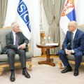 Vučević i šef misije OEBS-a: Očekujem nastavak uspešne saradnje
