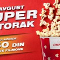 Novu nedelju u Cineplexx bioskopu obeležiće tri fantastična nova filma, ali i Super Utorak