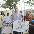 Aktivisti mreže Beograd ostaje protestovali ispred Agencije za prostorno planiranje