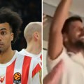 Košarkaš Zvezde se oglasio zbog snimka Đokovića na meču sa Baskonijom, nije mogao da veruje svojim očima