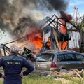 Veliki požar kod Čačka: Meštani i vatrogasci zajedno u borbi protiv vatrene stihije