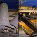 Iskliznuo voz iz šina, vagoni pali sa mosta: Ima povređenih, teška nesreća u Minhenu (foto/video)