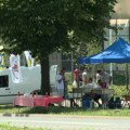 (Foto/video) Protest studenata i građana u Novom Sadu: Postavljena bina, otvoreni štandovi zborova