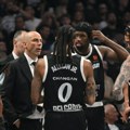 Grmelo ispred svlačionice: Legendarni as prvi sačekao igrače Partizana! Ovako im je čestitao (video)