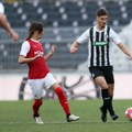 Omladinci Partizana eliminisani u Ligi šampiona za mlade: Fernandeš i Duarte prekinuli san crno-belih nada