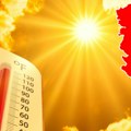 Kuvaćemo se samo tako! Temperatura ide na +40, samo ovaj deo Srbije na udaru nevremena