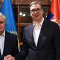 Predsednik Kazahstana u Srbiji, večera sa predsednikom Vučićem