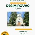Studenti selu pohode – u sredu u Desimirovcu