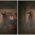 Potegnut pištolj tokom sukoba ispred prostorija SNS na novosadskom Bulevaru oslobođenja (VIDEO)