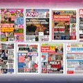 Naslovne strane sutrašnjih novina: Prelistavanje štampe za sredu, 20. avgust 2025. godine
