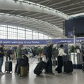 Na aerodoromu Hitrou u Londonu većina letova danas funkcioniše normalno