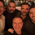 Filip Živojinović, Nikola Rokvić, Mirza i Bosiljčić zajedno u kafani: Došli da podrže glumca, on objavio sliku: "Bilo je…