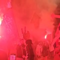 Studenti pešaci stigli u Ub: Doček premešten na kružni tok zbog najavljenog skupa SNS-a (VIDEO)