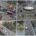 Jutarnji špic u Beogradu: Gužve na Gazeli i Brankovom mostu u smeru ka Novom Beogradu (foto)