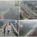 Duge kolone na Gazeli, Autokomandi i Brankovom za Novi Beograd! Saobraćaj mili, ali sve teče! Kiša ne prestaje da lije (foto)…