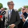 Vučić obilazi gradilište kod Svilajnca: Novi most preko Velike Morave biće završen sledeće godine