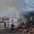 Pogođena benzinska pumpa u Kijevu, jedna osoba povređena; lovac NATO-a oborio dron u Litvaniji