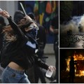 Povređeni i demonstranti i policajci u Tirani, 26 osoba zbrinuto zbog povreda tokom protesta. Nemiri ne samo da ne prestaju…