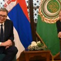 Sadržajan razgovor o najvažnijim globalnim pitanjima: Vučić razgovarao sa generalnim sekretarom Arapske lige (foto)