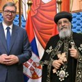 Vučić se sastao sa poglavarom Koptske pravoslavne crkve: "Poseban osećaj mira u prelepom hramu" FOTO