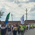 Šetnja do Gornjih Nedeljica: Studenti i srednjoškolci podržavaju meštane u borbi protiv eksploatacije litijuma (VIDEO)
