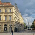 Skela na zgradi Narodnog muzeja se ljuljala pod naletima vetra