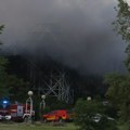 Požar u Zagrebu: Gori deo poznate bolnice: Vatrogasci i policija na terenu