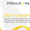 Zlatni septembar – mesec podrške deci i mladima obolelim od raka
