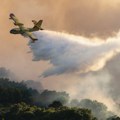 Na hrvatskom ostrvu Čiovo izbio požar u borovoj šumi: Vatra buknula zbog nevremena