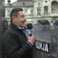 Kordon policije sprečio Šarovića i KTV da prate skup SNS