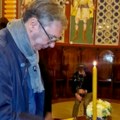 Predsednik Vučić Posetio manastir Đunis: "Ponosan sam na našu tradiciju i veru (foto)