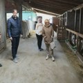 Gradonačelnik Dašić obišao farmu porodice Jovanović – Grad će nastaviti da podržava poljoprivrednike