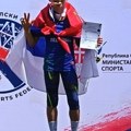 Viktor Kostić prvak Srbije u skoku u dalj među osnovcima