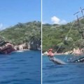 Potonuo brod sa 148 turista na poznatom letovalištu: Putnici iskakali u more (video)