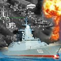 Pogođeni ratni brodovi ruske Baltičke flote koji brane Putinov rodni grad! Svi gledali kako se dimi iznad "ruskog Davosa", a…