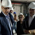 Premijer Macut i ministar Selaković obišli radove na budućem Arheološkom muzeju