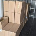 NA GRANICI KOD ŠIDA PRONAĐENO 37.500 PAKLICA CIGARETA: Uhapšen vozač kamiona
