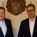 Dodik: Izborna lista Aleksandra Vučića je garancija stabilnosti Srbije