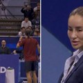 Skandal na Belgrade openu: Italijan vikao na Marijanu Veljović, šutirao rekete po terenu! (video)