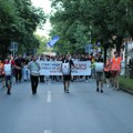 U Kragujevcu održan skup podrške napadnutima na Pravnom fakultetu u Beogradu (VIDEO)