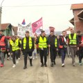 Najduža studentska protestna šetnja: Studenti iz Novog Pazara stigli do Raške