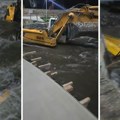 Poplava u Kosovskoj Mitrovici, Ibar odneo gradilište: Vođa radova tvrdi da je sve delo ljudske ruke