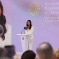 Tamara Vučić na Samitu u Kijevu predstavila srpsku slavu: „To je živi kod našeg identiteta“