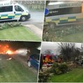 Zastrašujuće: Kola hitne pomoći dovezla pacijenta do kuće, iz vozila krenuo dim, par minuta kasnije sve je bilo u plamenu…