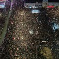 Protest "Studentski edikt" u Nišu - studenti i građani u centru grada